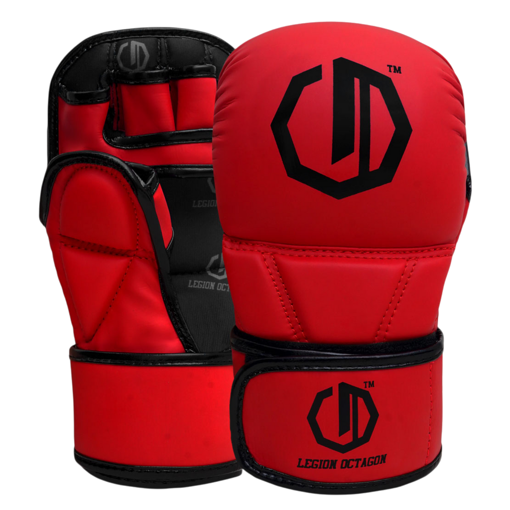 Guanti da sparring MMA Legion Octagon Enforcer Dark Red