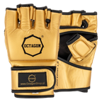 Octagon Gold Edition 1.0 Gold MMA-Handschuhe – Paar, Vorderansicht