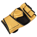 Octagon Gold Edition 1.0 Gold MMA-Handschuhe – Handfläche mit Grip