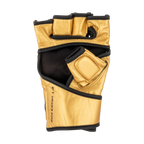 Octagon Gold Edition 1.0 Gold MMA-Handschuhe – Rückansicht