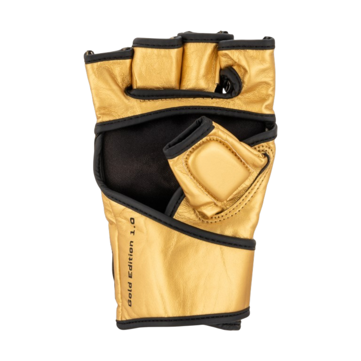 Octagon Gold Edition 1.0 Gold MMA-Handschuhe – Rückansicht
