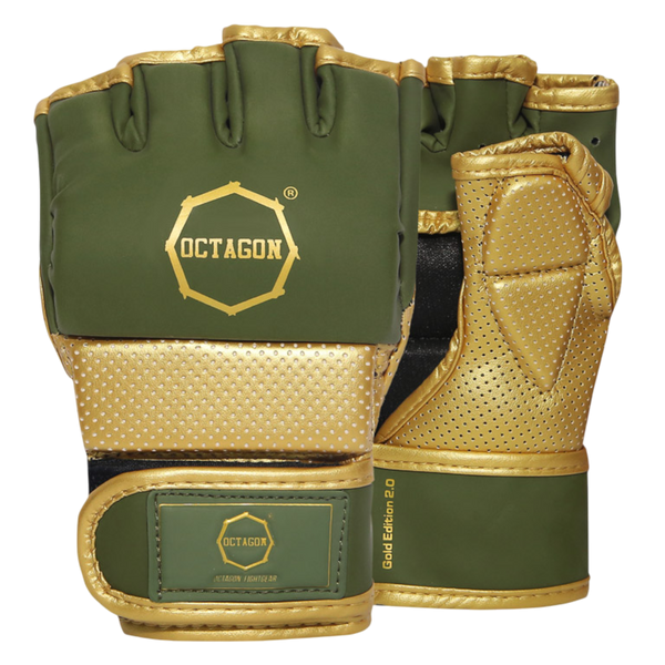 Octagon Gold Edition 2.0 Khaki MMA-Handschuhe