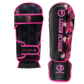 Legion Octagon Flower Black/Pink Schienbein- und Fussschutz
