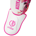 Legion Octagon Flower White/Pink Schienbein- und Fussschutz