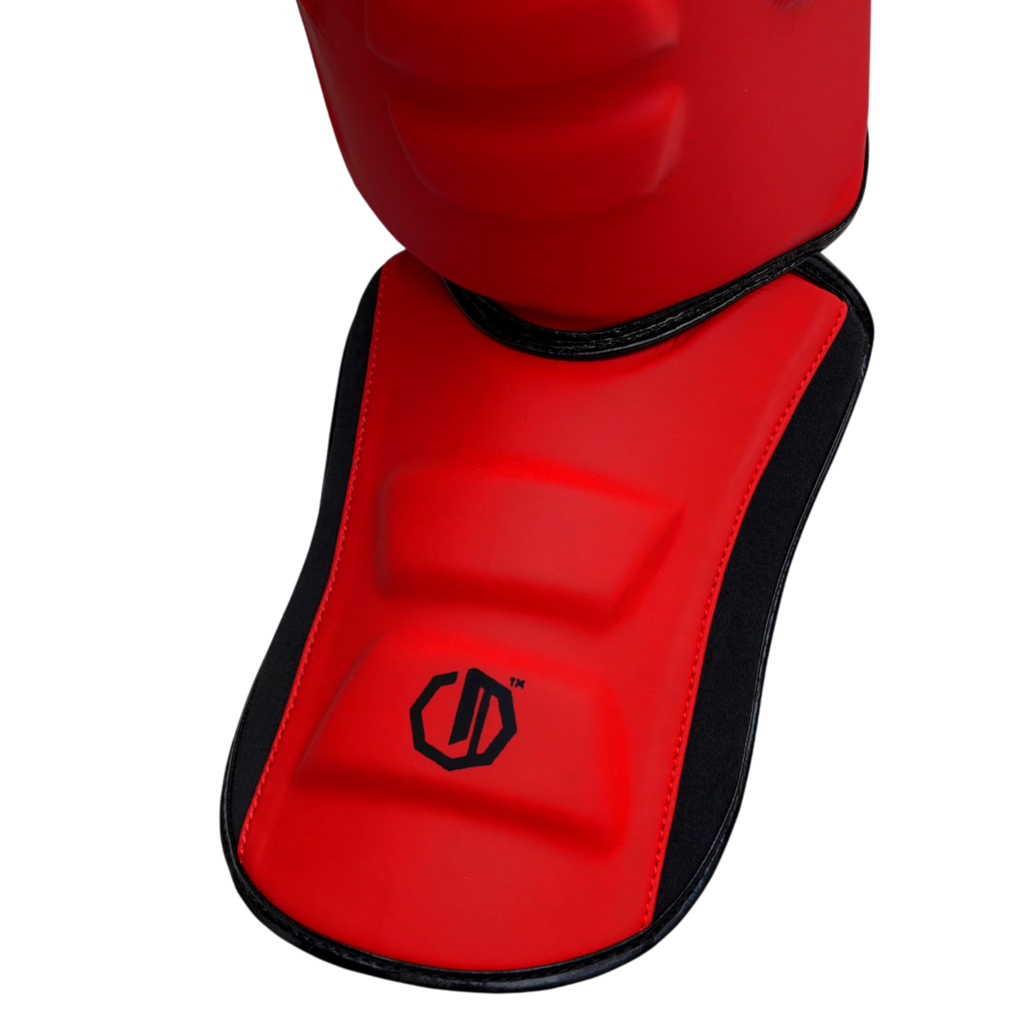 Legion Octagon Enforcer Dark Red Schienbein- und Fussschutz