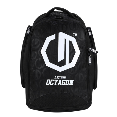 Legion Octagon Shadow Black/White Sporttasche und Rucksack – Shadow Edition