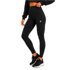 Legion Octagon Ribber Black Damen-Leggings