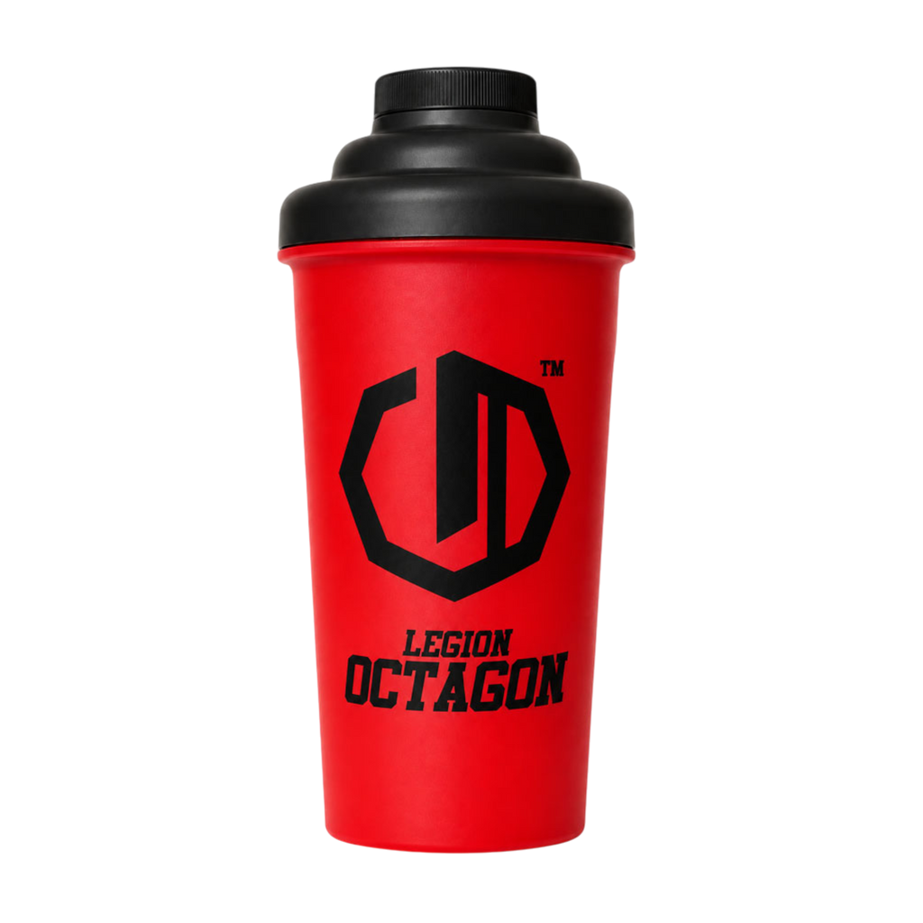 Legion Octagon PRO Shaker 750 ml – Red/Black