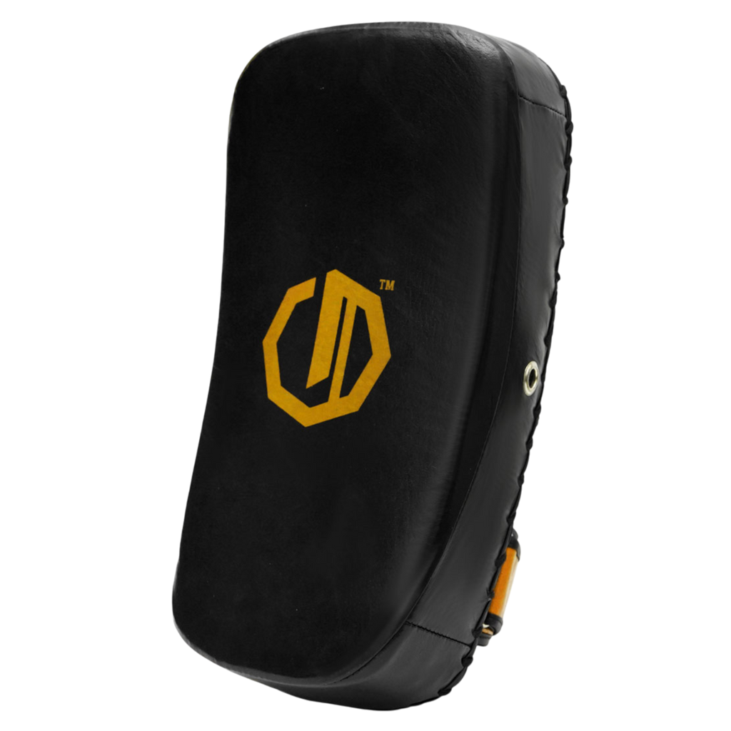 Legion Octagon Matrix Black/Gold Thai Pad – Echtleder