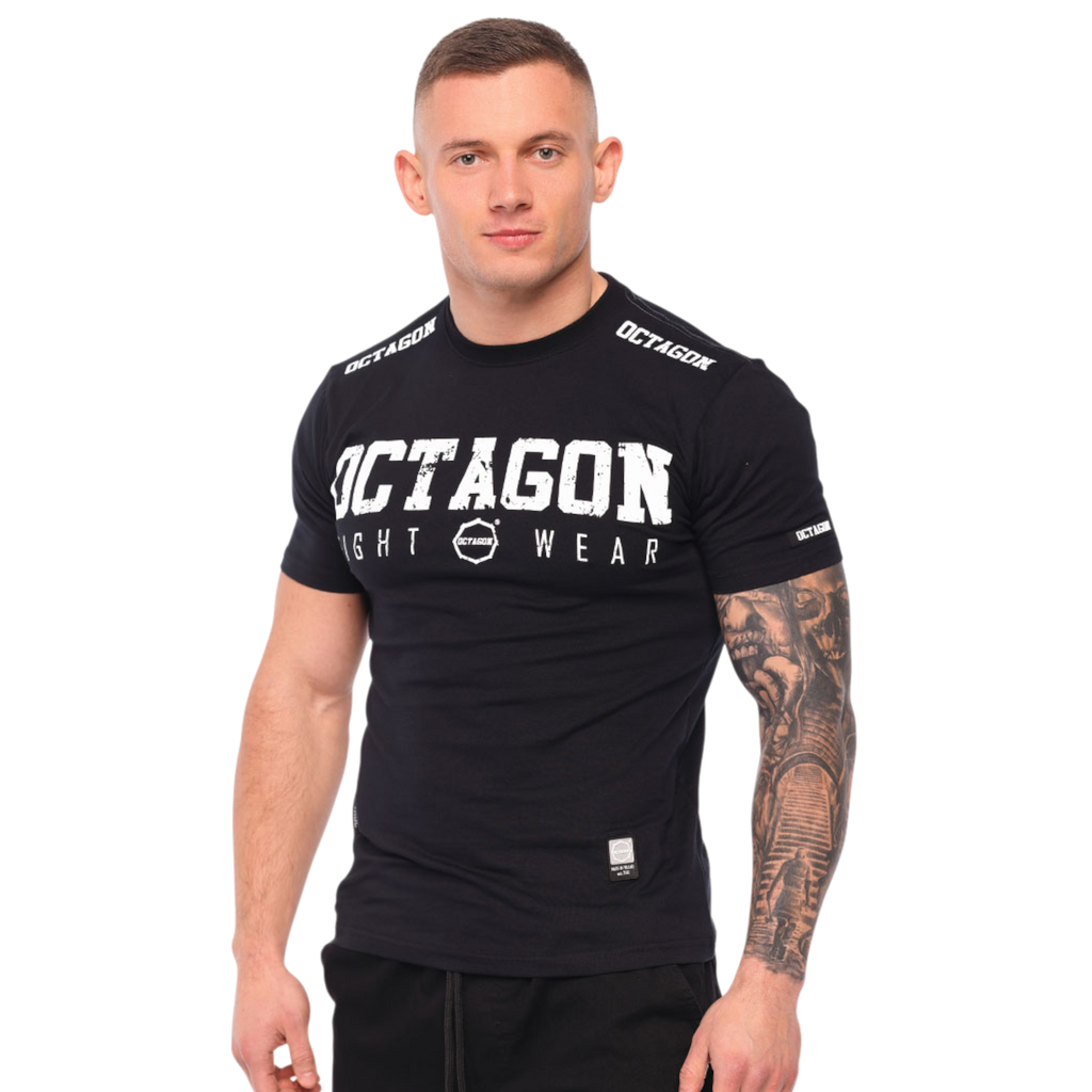 Octagon Fight Wear OCTAGON Black T-Shirt