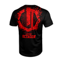 Maillot de sport Legion Octagon Grunge noir/rouge
