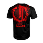 Maillot de sport Legion Octagon Grunge noir/rouge
