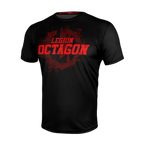 Maillot de sport Legion Octagon Grunge noir/rouge