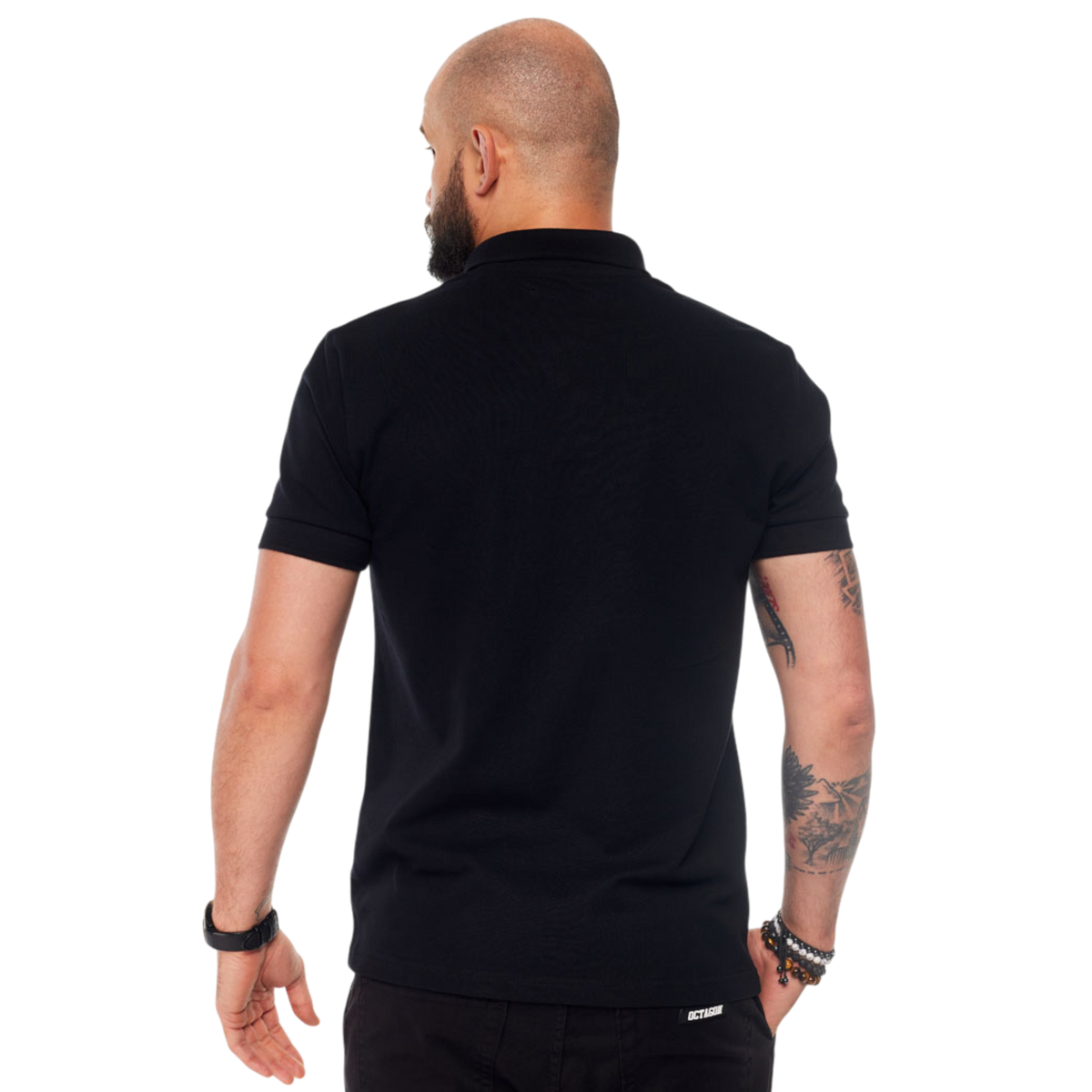 Legion Octagon FW Straight HFT Black/White Poloshirt