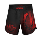 Legion Octagon Conquest Black/Red MMA-Shorts