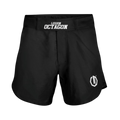 Octagon Small Logo Black/White MMA-Fightshorts