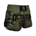 Legion Octagon Fight Legion PREMIUM Kickbox- und Muay-Thai-Shorts – Army Green