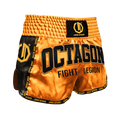 Legion Octagon Fight Legion PREMIUM Kickbox- und Muay-Thai-Shorts – Gold