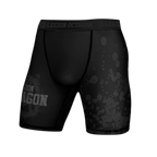 Legion Octagon Grunge Black/Grey Kompressionsshorts