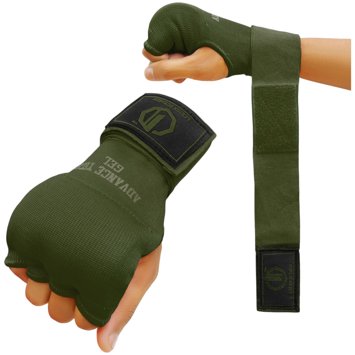 Legion Octagon Advance Tech Gel Army Green Gel-Bandagen