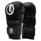 Legion Octagon Kevlar Black MMA-Sparringhandschuhe