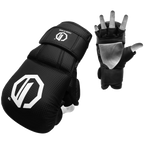 Legion Octagon Kevlar Black MMA-Sparringhandschuhe