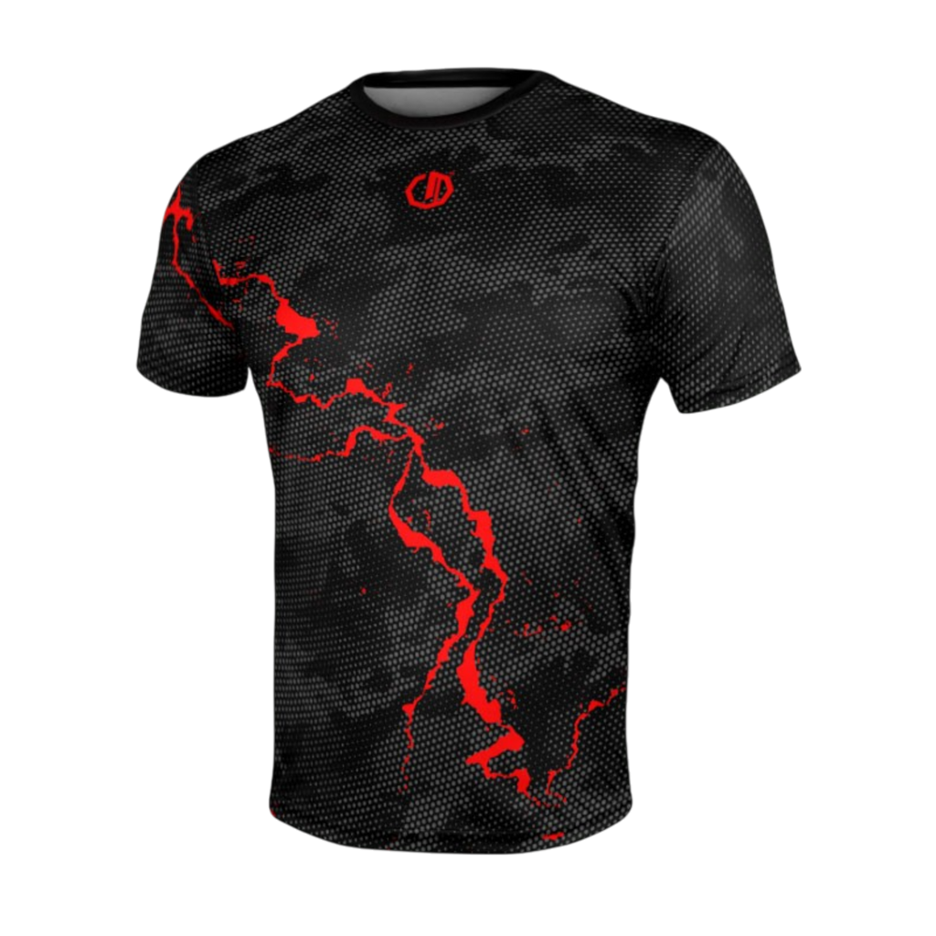 Legion Octagon Marble Camo Red Sportshirt