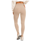 Legion Octagon Ribber Beige Damen-Leggings