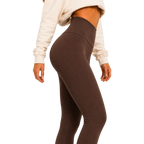 Legion Octagon Ribber Brown Damen-Leggings