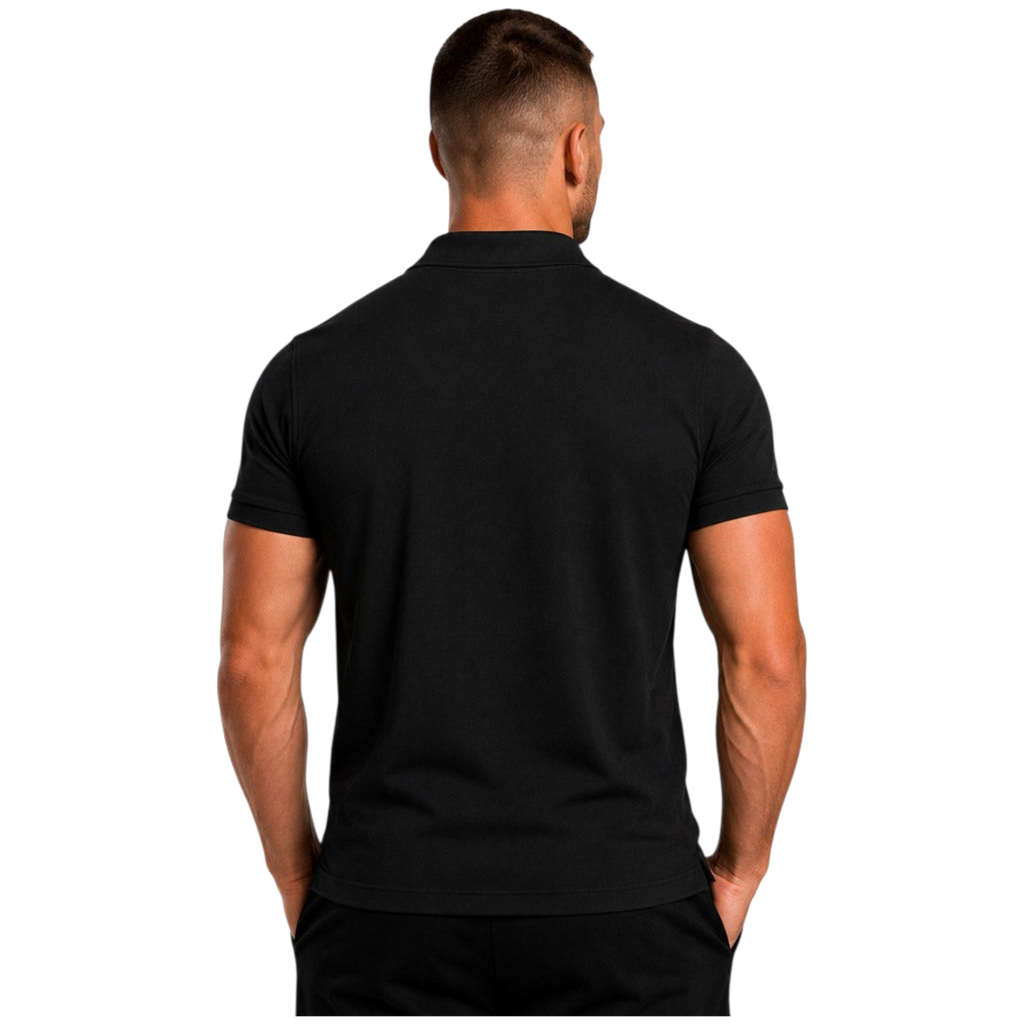 Legion Octagon Small Logo 3D Black/White Poloshirt