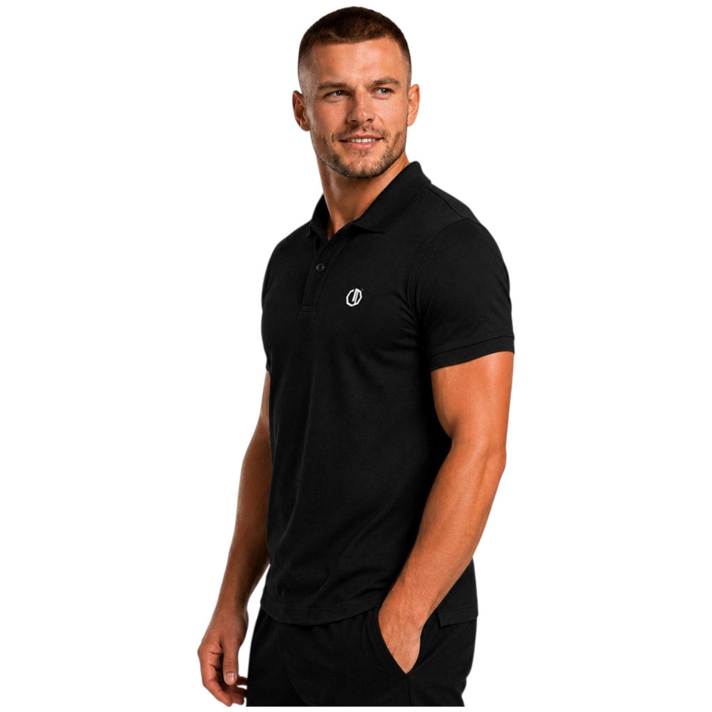 Legion Octagon Small Logo 3D Black/White Poloshirt