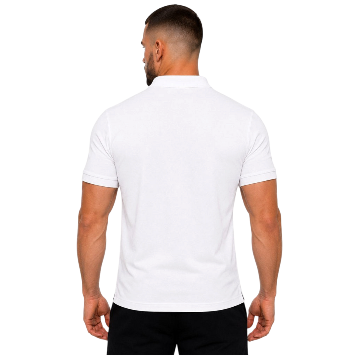 Legion Octagon Small Logo 3D White Poloshirt