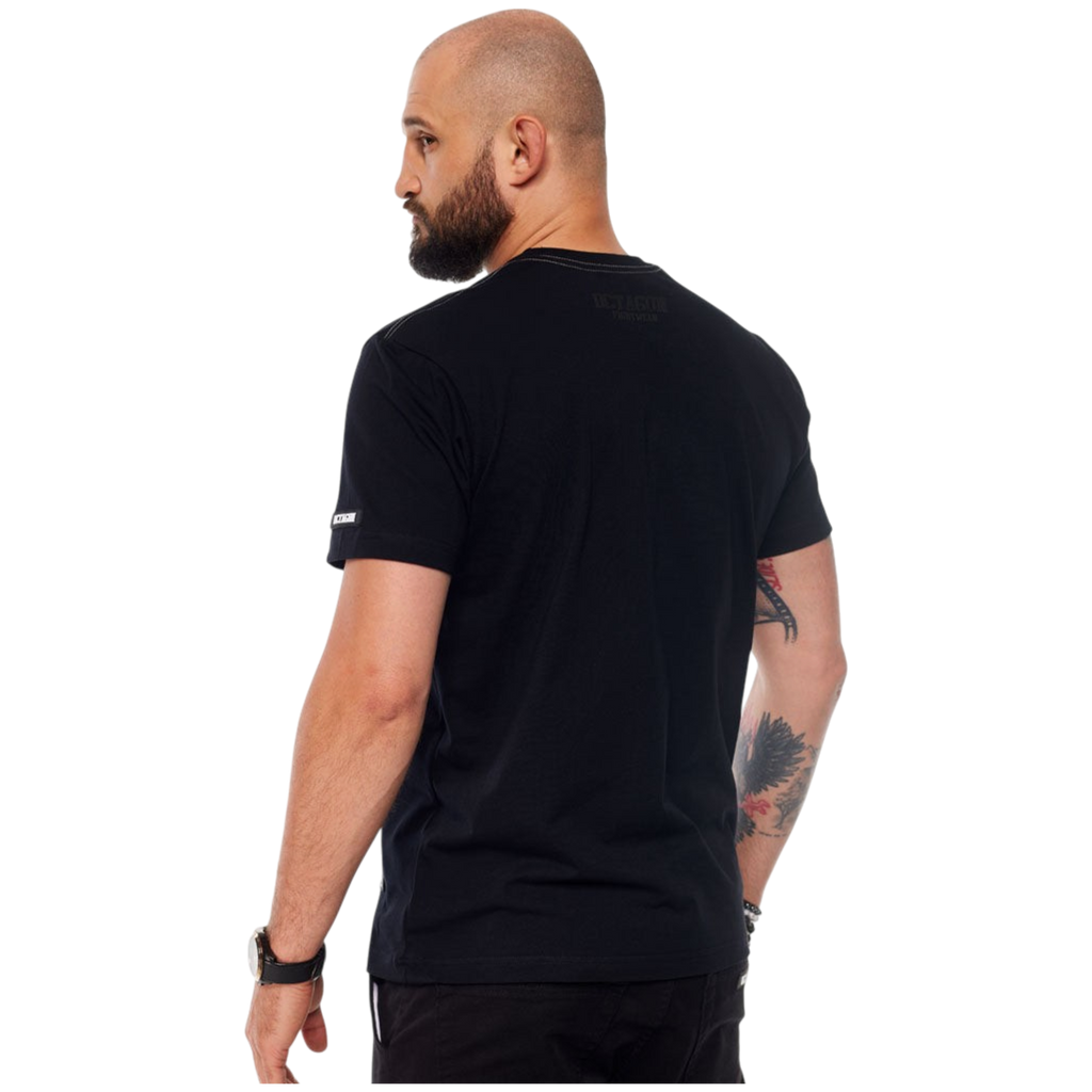 Octagon FW Straight Black/Black T-Shirt
