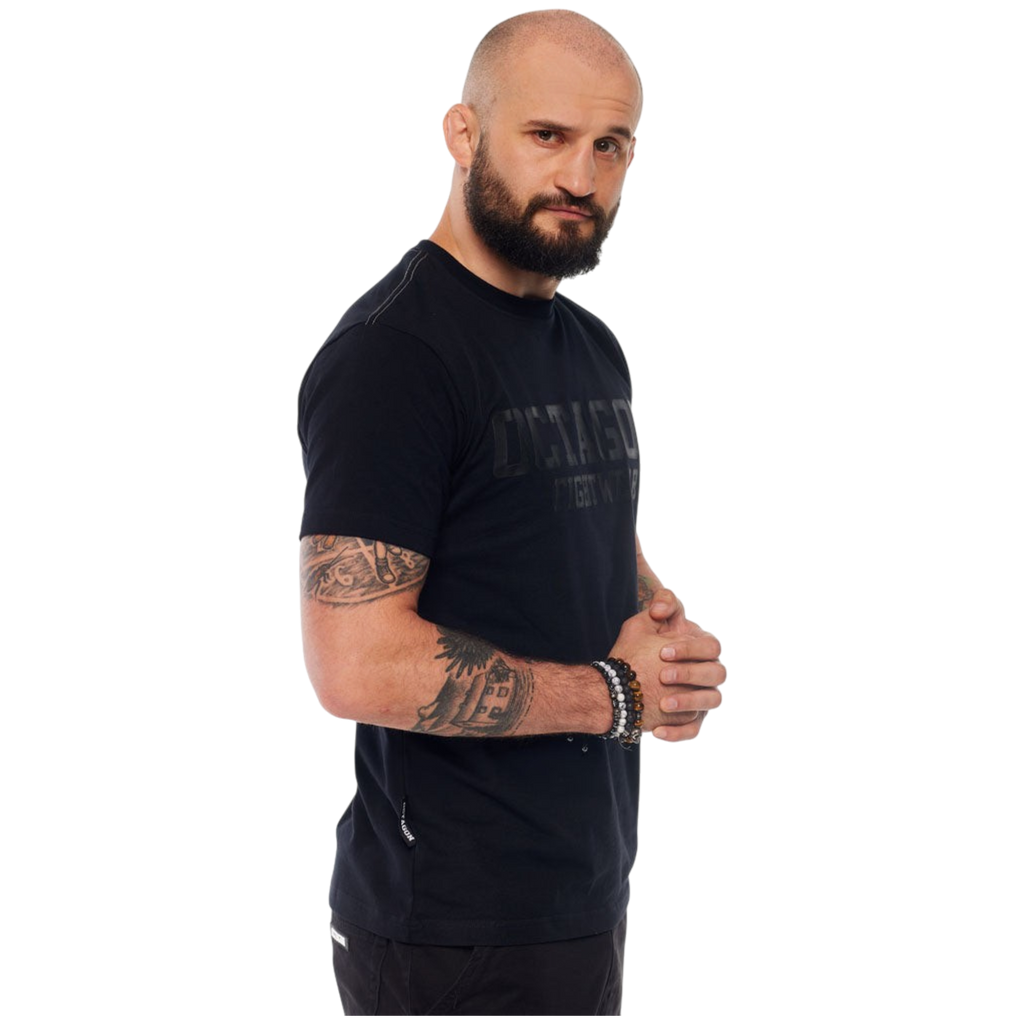 Octagon FW Straight Black/Black T-Shirt