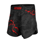 Octagon Marble Camo Red MMA-Shorts