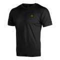 Octagon Small Logo Black/Gold T-Shirt