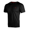 Octagon Small Logo Black/Red T-Shirt