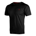 Octagon Small Logo Black/Red T-Shirt