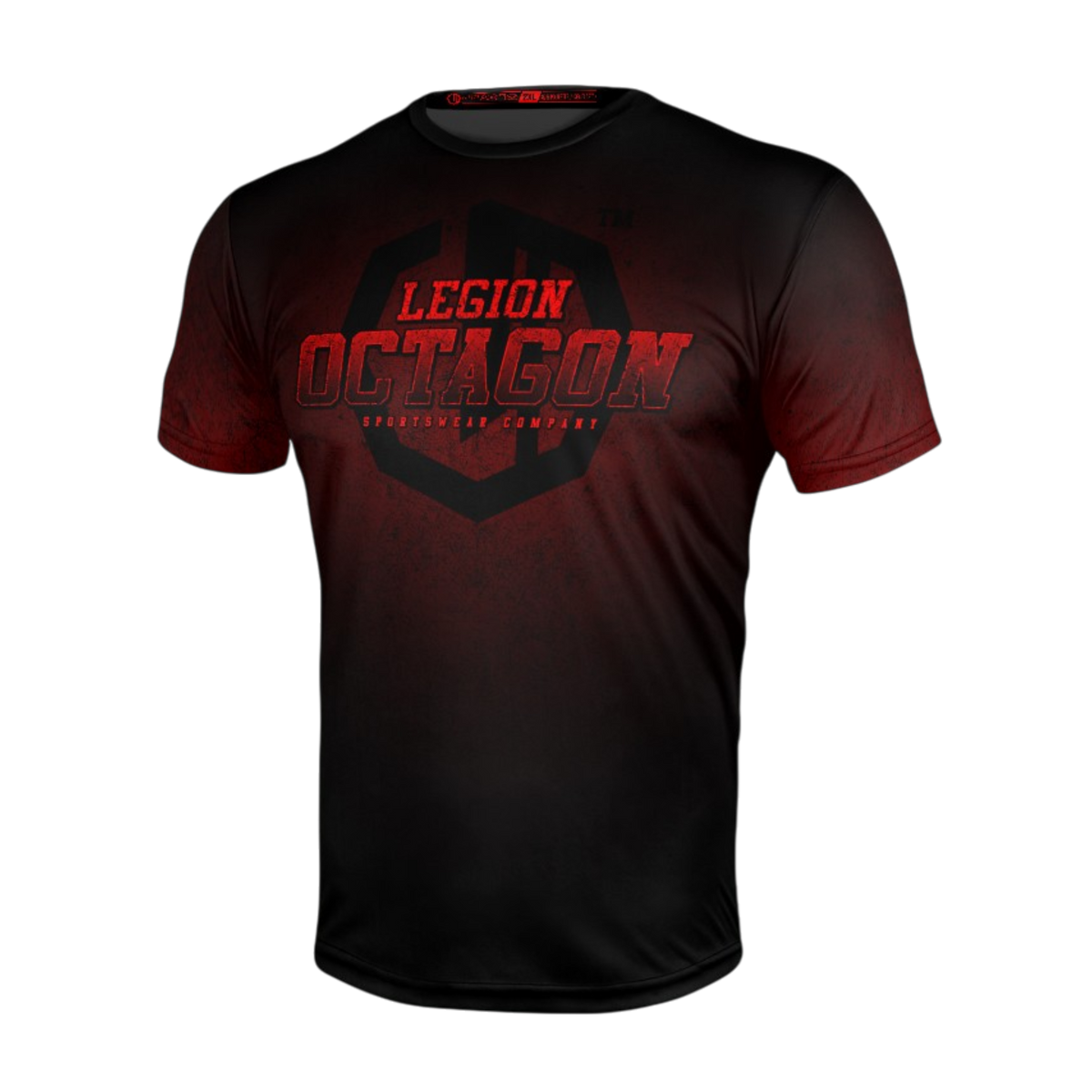 Legion Octagon Conquest Black/Red Sportshirt