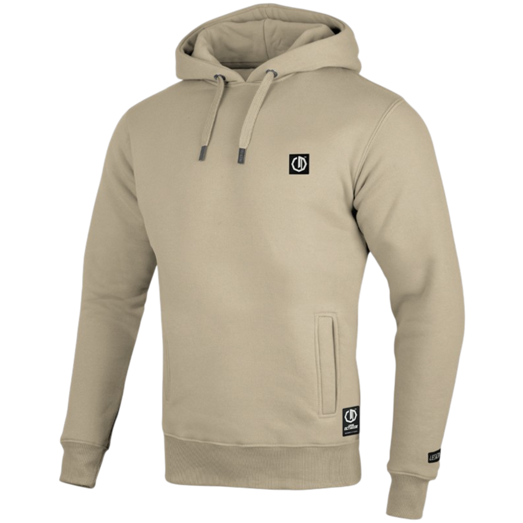 Legion Octagon Small Logo Beige Hoodie