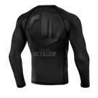 Legion Octagon PREMIUM Conquest Black/Grey Langarm-Rashguard