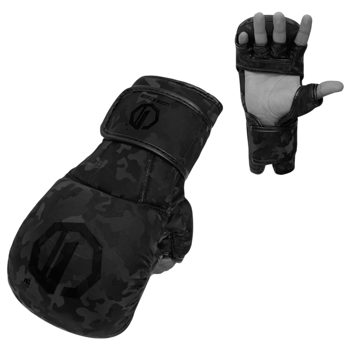 Legion Octagon Shadow Strike Camo MMA-Sparringhandschuhe – Shadow Edition